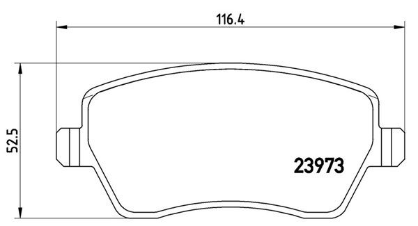 MAGNETI MARELLI stabdžių trinkelių rinkinys, diskinis stabdys 363700468033